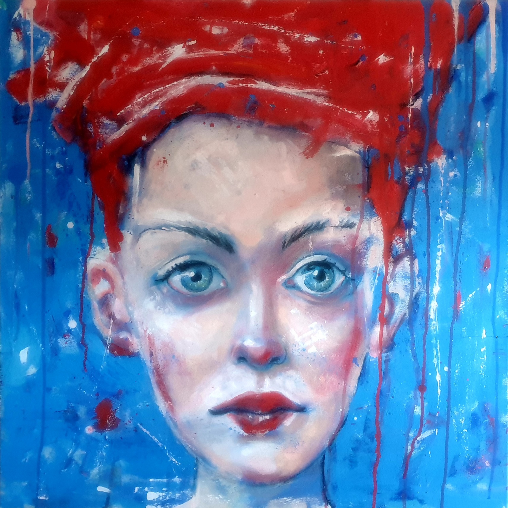 Raimund Schemmel „Mit rotem Turban“